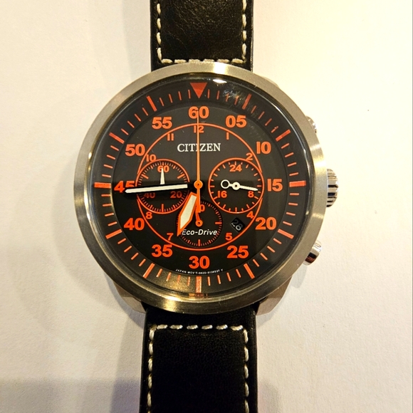 Men's Citizens Eco Drive Chronograph Watch